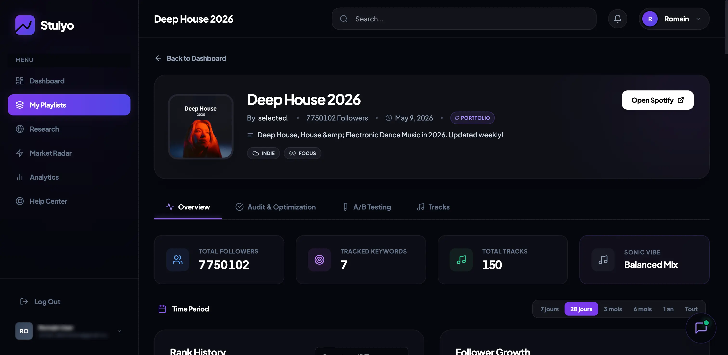 Track every keyword in real time